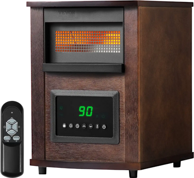 Vevor Infrared Heater 1500W Remote Control Space Heater New