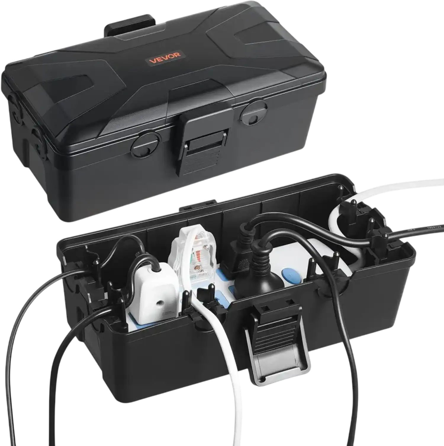Vevor Electrical Box Outdoor Waterproof Extension Cord Cover 9.4 x 4.3 x 2.8