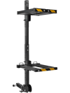 VEVOR Folding Hitch Mounted Ski & Snowboard Rack, Fits 2-Inch Receiver, Carries up to 6 Pairs of Skis or 4 Snowboards, Adjustable Hitch-Mounted Rack for Car with Key Lock, Security Strap, Tilt Access