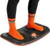 VEVOR Balance Board, Wobble Board Trainer for Adults, Premium Balance Training Equipment Rocker, Compact & Lightweight for Core Workouts, Standing Desk Exercise, Home Gym, Office, Workstation, Black