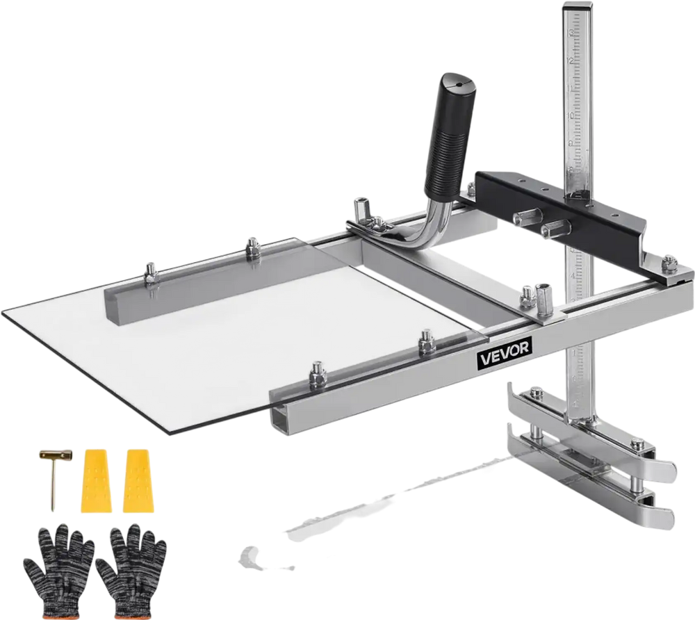 VEVOR Chainsaw Mill, Portable Sawmill Fits 16-20 in Planking Milling Bar, Lumber Cross Cutting Guide Chain Saw with Shield, 0.2-11.81 in Cutting Thickness, Timber Chainsaw Mill Kit for Woodworkers