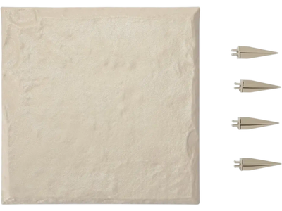 Vevor Garden Stepping Stones Decorative Outdoor Pathway Pavers 4-Pc 15.5