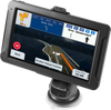 VEVOR GPS Navigator for Car, 7 inch Touch Screen 16GB GPS Navigation System with Built-in Dash Cam, Voice Turn-by-Turn Guidance, Speed and Red Light Warning, Custom Truck Routing, for Car Truck RV