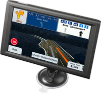 VEVOR GPS Navigator for Car, 9 inch Touch Screen 16GB GPS Navigation System with Built-in Dash Cam, Voice Turn-by-Turn Guidance, Speed and Red Light Warning, Custom Truck Routing, for Car Truck RV