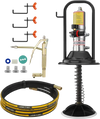 VEVOR Grease Pump, 50:1 Pressure Ratio Air Operated Grease Pump with 13 ft High Pressure Hose and Grease Gun, Pneumatic Grease Pump with Barrel Cap, Portable Lubrication Grease Pump 360° Gun Head