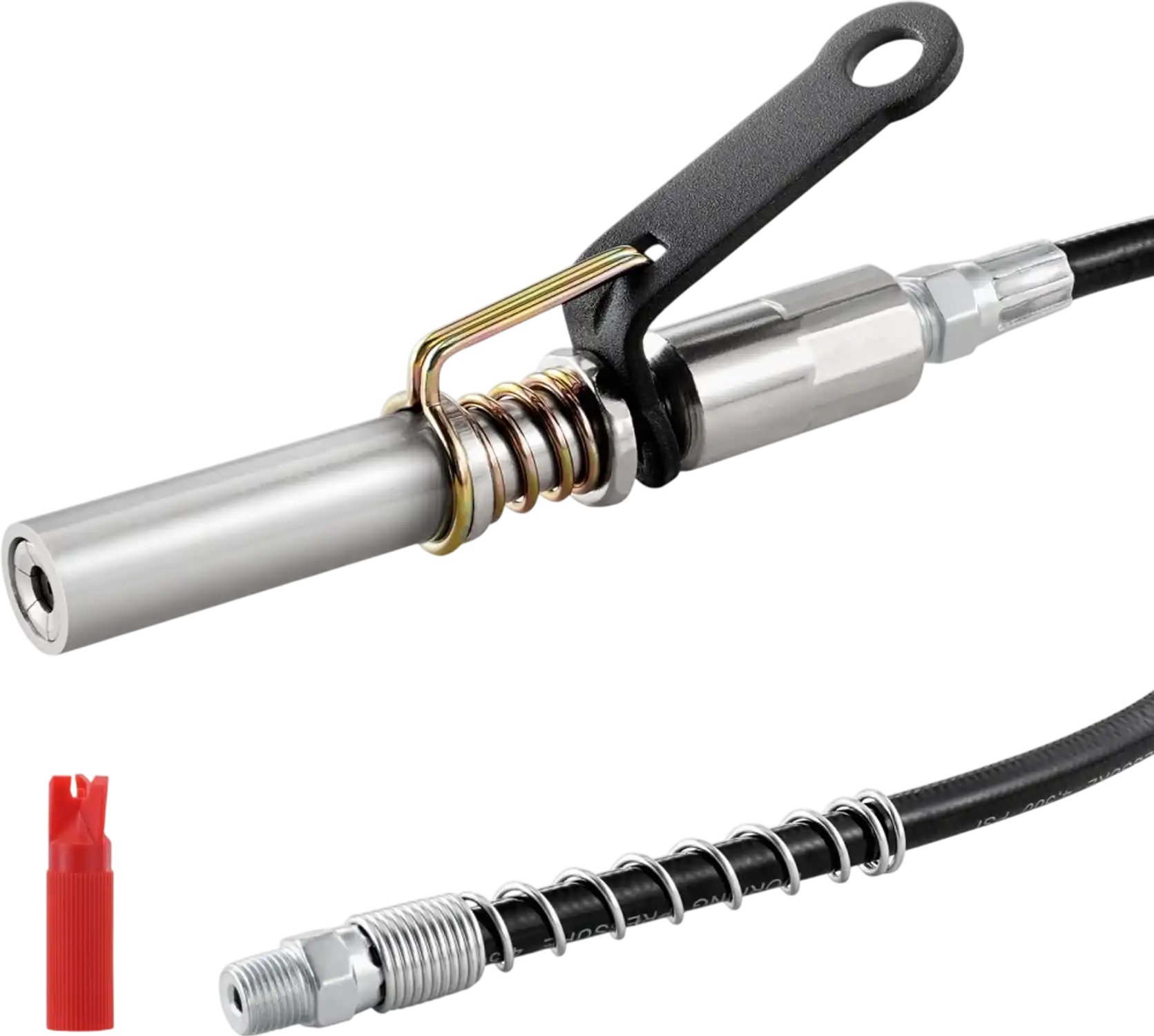 Vevor Grease Gun Coupler High Pressure 6-Jaw Locking Quick Release Tip New