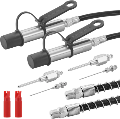 Vevor Grease Gun Coupler Quick Release Tip Set 2-Pc 10,000 PSI New