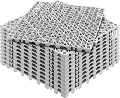 VEVOR Modular Interlocking Cushion, 12 Pack 12
