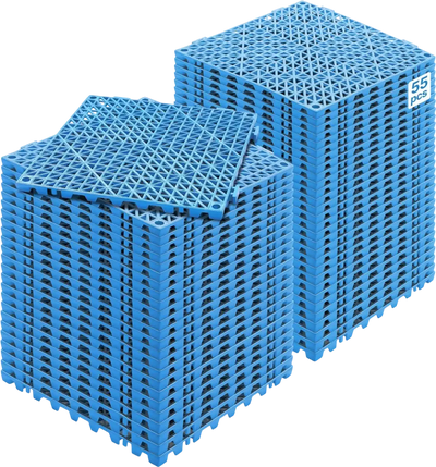 Vevor Interlocking Tile Blue 55-Pc 12