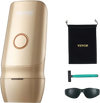 VEVOR IPL Hair Removal, Permanent Hair Removal with Ice Cooling System for Women Men, Auto/Manual Modes & 5 Levels, Painless At-Home Hair Removal Device for Legs, Arms, Armpits, Bikini Line
