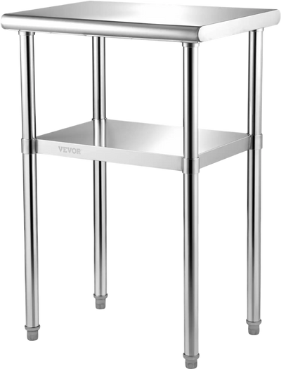 Vevor Prep Table Stainless Steel 24