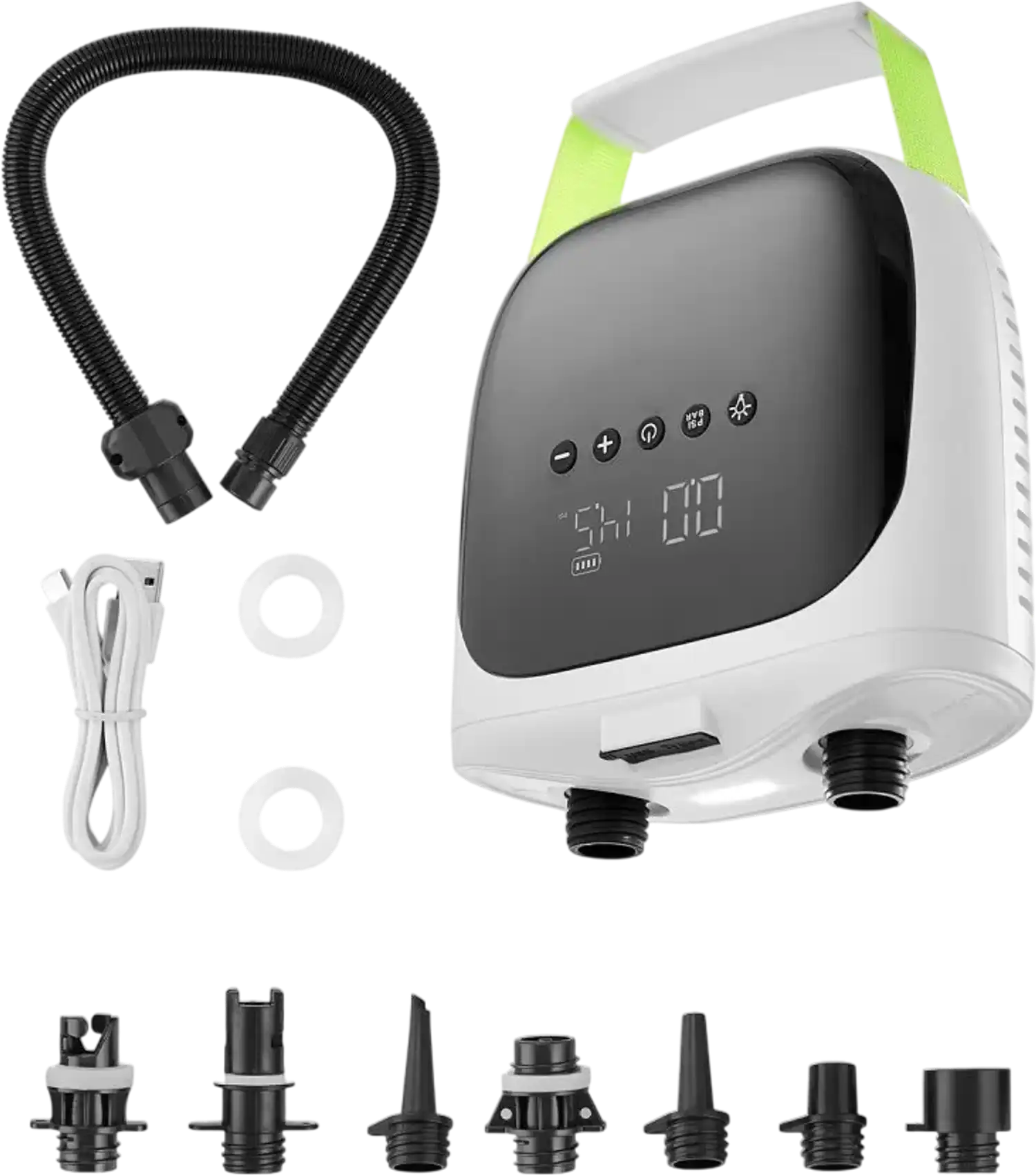 Vevor Paddle Board Pump 20 PSI Rechargeable Battery-Powered Electric SUP Air Pump New