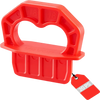 VEVOR 20-Pack 1/8 Inch Deck Board Spacers, Bright Red Gap Jig Rings for Easily Spotting, Easy Pull, ABS Decking Jig Spacing Tool for Composite, PVC, Hardwood, Pressure-Treated Planks, Terrace, Garden
