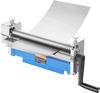 VEVOR Slip Roll Machine, 12.6 inches Forming Width in 20 Gauge Capacity, Sheet Metal Slip Roller Rolling Bending Machine, with 2 Detachable Rollers for Low Carbon Steel Copper Aluminum Alloy Sheet