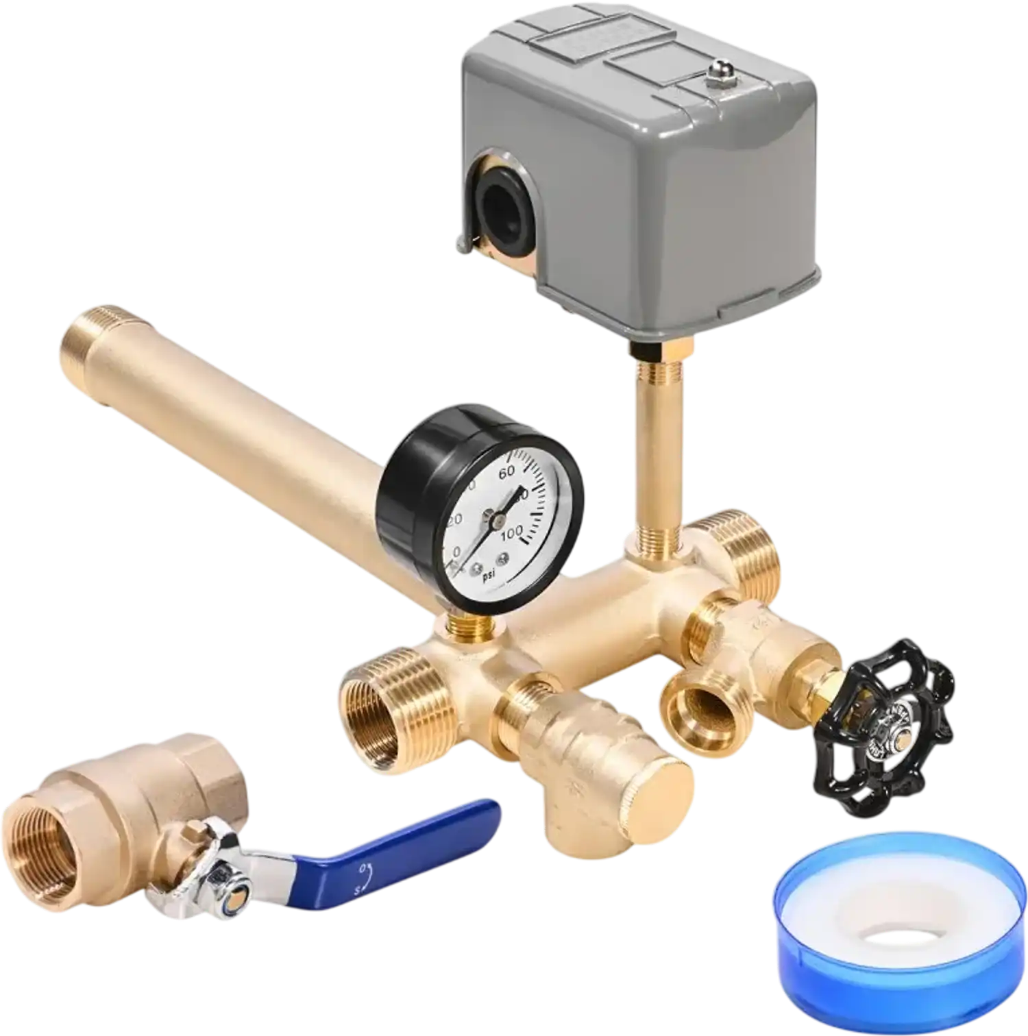 Vevor Pressure Tank Tee Kit 1
