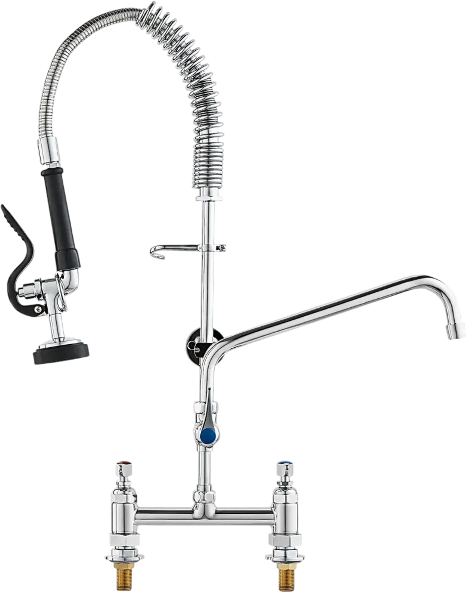 Vevor Commercial Faucet Pre-Rinse Sprayer Deck Mount Kitchen Sink Faucet 26