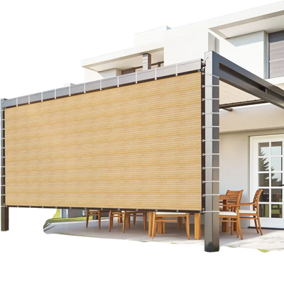 Vevor Shade Cloth 12' x 20' 90% Sun Shade Privacy Screen Beige New
