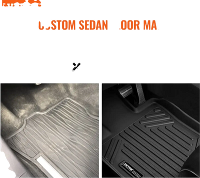 Vevor Floor Mats Toyota Camry 2018-2024 All-Weather Custom Fit TPE 3-Piece Set New