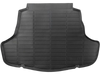 VEVOR Cargo Mat Compatible with Toyota Camry Hybrid 2018-2025, Precise Fit Odorless Durable Trunk Mat, TPE Trunk Protector Replacement, Black (1PCS)