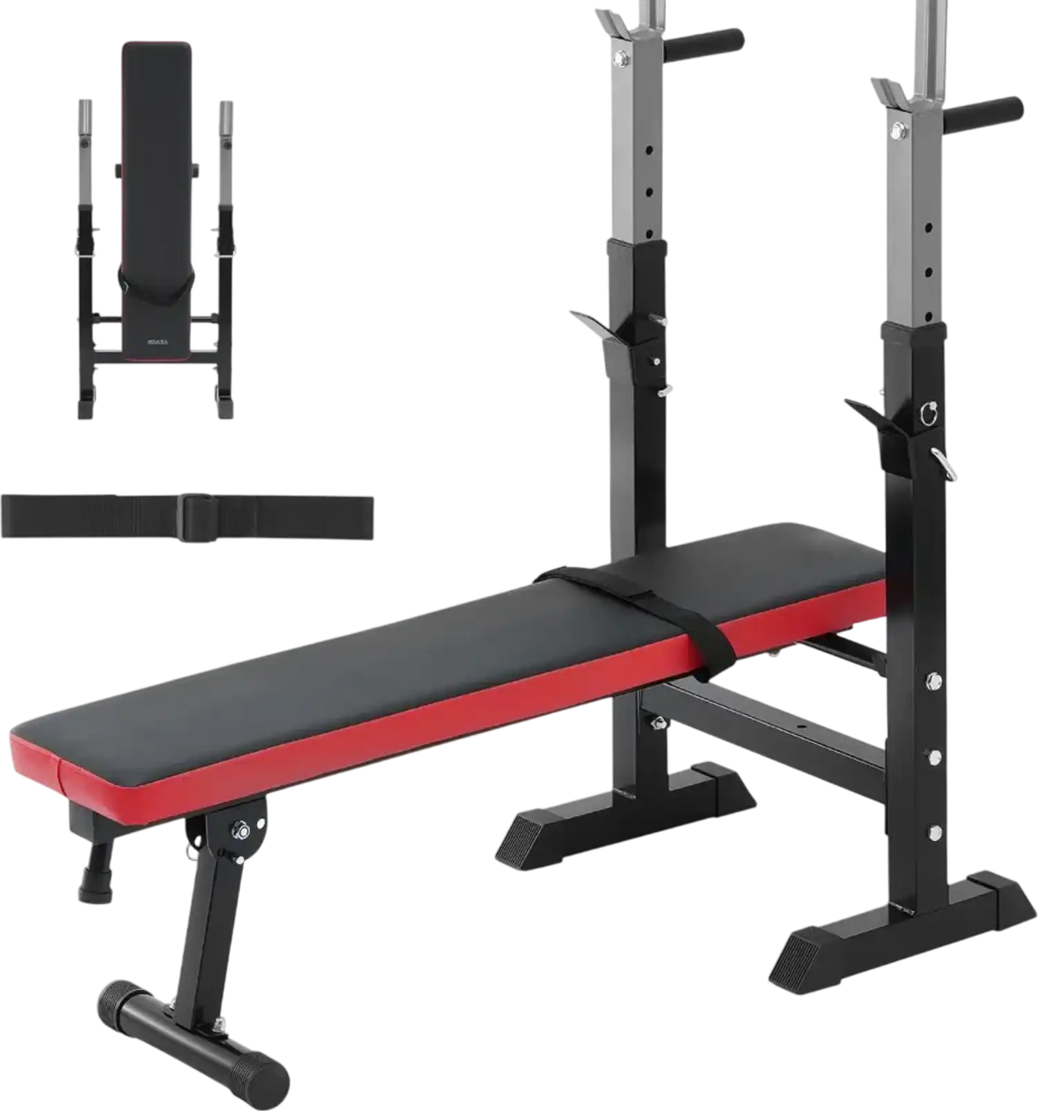 Vevor Weight Bench Adjustable Foldable Home Gym Strength Training New