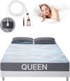 VEVOR Grounding Sheets, Queen Size, 90% Cotton + 10% Pure Silver Fiber, Earth Grounded Fitted Bed Sheets, with Grounding Cord & Tester, for Improved Sleep & Wellness (Gray, Queen - 60 x 80 x 15 in)