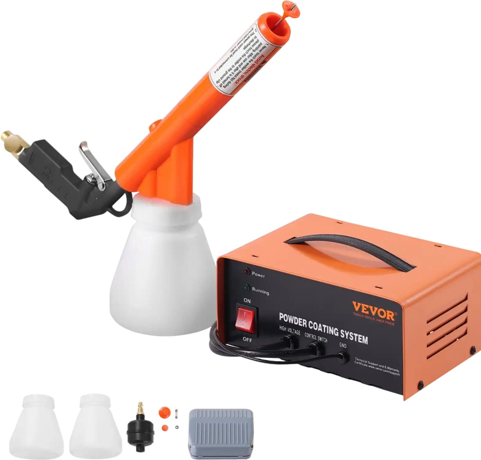Vevor Powder Coating System 50kV Electrostatic Powder Coating Kit New