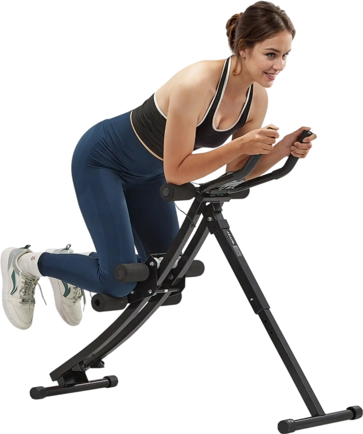 Vevor Ab Workout Machine Foldable Adjustable Home Core Trainer New