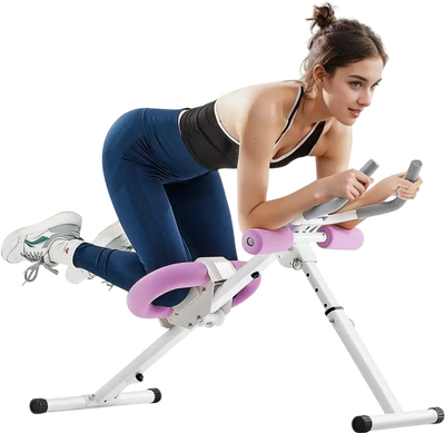 Vevor Ab Machine Foldable Adjustable Ab Workout Equipment New