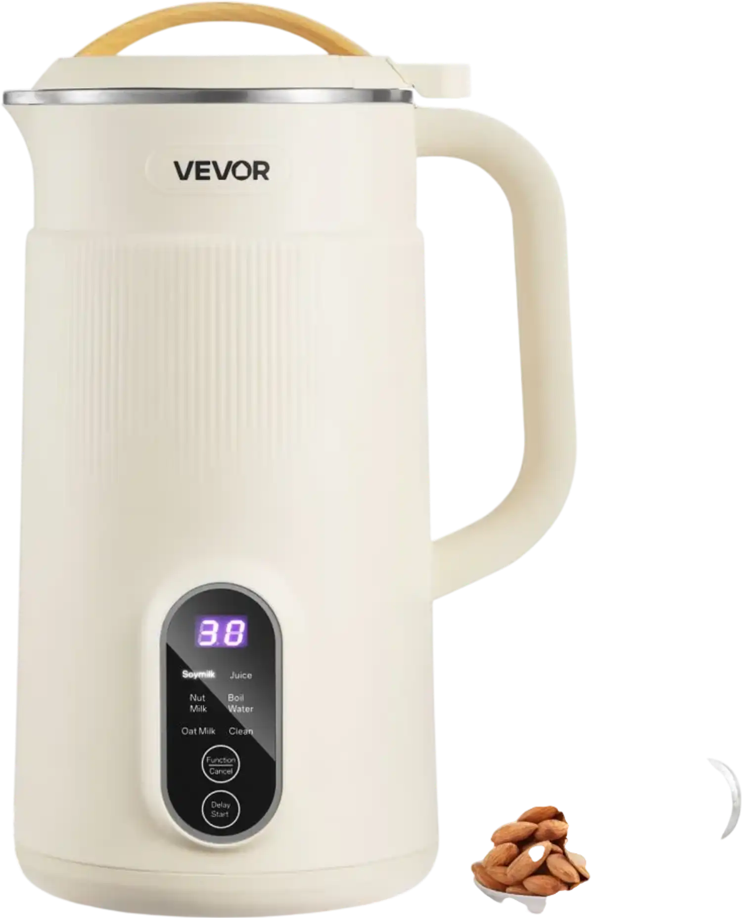 Vevor Nut Milk Maker 20 oz 6-in-1 Soy Milk Maker Machine New