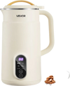 VEVOR 6-in-1 Nut Milk Maker, 20 oz Soy Milk Maker Machine with 6 Blades, for Homemade Oat, Nut, Soy, Juice, Plant-Based and Non Dairy Beverages with High-Temp Self-Cleaning, Boil Water, 12-Hour Delay