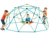 VEVOR Climbing Dome, 10FT Geometric Dome Climber with Saucer Swing, 1000LBS Loading Kid's Jungle Gym Playground, Easy-Assembly Outdoor Backyard Climbing Equipment for Boys Girls 3 to 10 Years Old