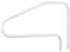 VEVOR Pool Rail, 48 x 32 inch Pool Handrail, 220 lbs Load Capacity Heavy Duty Stainless Steel Swimming Handrail, Seamless Welding, Recessed or Base Mount, for Poolside, Water Parks, Spa Centers