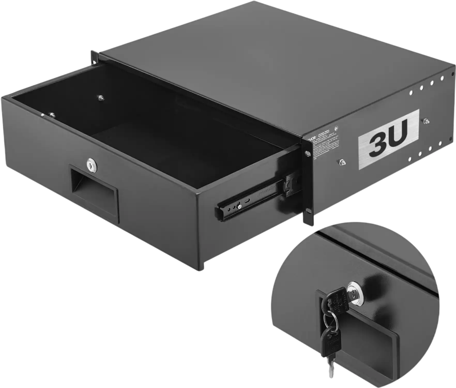 Vevor Rack Mount Drawer 3U 19