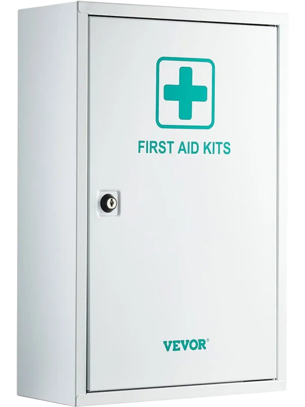 VEVOR 3-Shelf First Aid Cabinet, 1000 Pieces, Large Capacity First Aid Kit, Wall Mounted Medicine Cabinet, OSHA & ANSI 2015 (Class A), Industrial Emergency Metal Med Box, for Business and Worksite