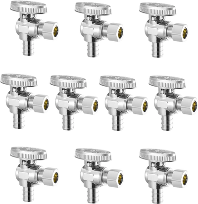 Vevor Angle Stop Valve 10-Pack 1/2