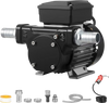 VEVOR Fuel Transfer Pump 110V, 16 GPM 60 L/min, AC Electric Oil Transfer Pump for Diesel Kerosene Biodiesel, with Auto Fuel Nozzle & 2 Hoses, 45 ft/13.7 m Max Lift, for Vehicles, Construction Sites