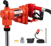 VEVOR Fuel Transfer Pump 110V, 15 GPM 57 L/min, AC Electric Oil Transfer Pump, with Auto Shut-Off Fuel Nozzle & Discharge Hose, High Flow Kit for Gasoline, Diesel, Kerosene, Biodiesel, Ethanol Blends