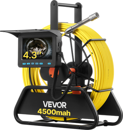 VEVOR Sewer Camera, 98 ft/30m, 4.3
