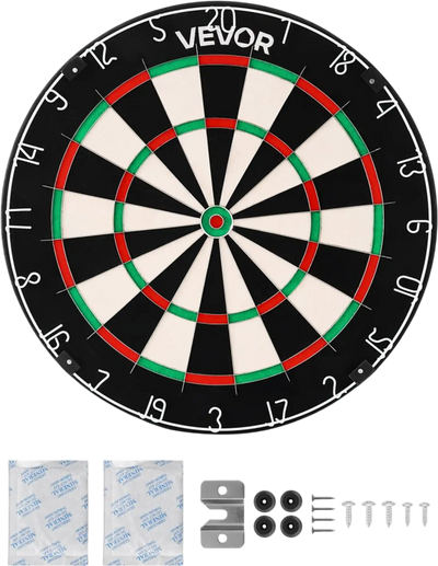 Vevor Dartboard Self-Healing Sisal Fiber Professional 17.7