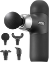 VEVOR Mini Massage Gun Deep Tissue, Percussion Muscle Massage Gun Portable for Athletes, Small Massage Gun Handheld for Pain Relief, Muscle Relaxation with 4 Speed Levels, 7.4V 2500mAh