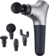 VEVOR Massage Gun Deep Tissue, Percussion Muscle Massage Gun for Athletes - with 6 Speed Levels & 4 Massage Heads, 12V 2500mAh Batteries, Handheld Mini Massage Gun for Pain Relief, Muscle Relaxation