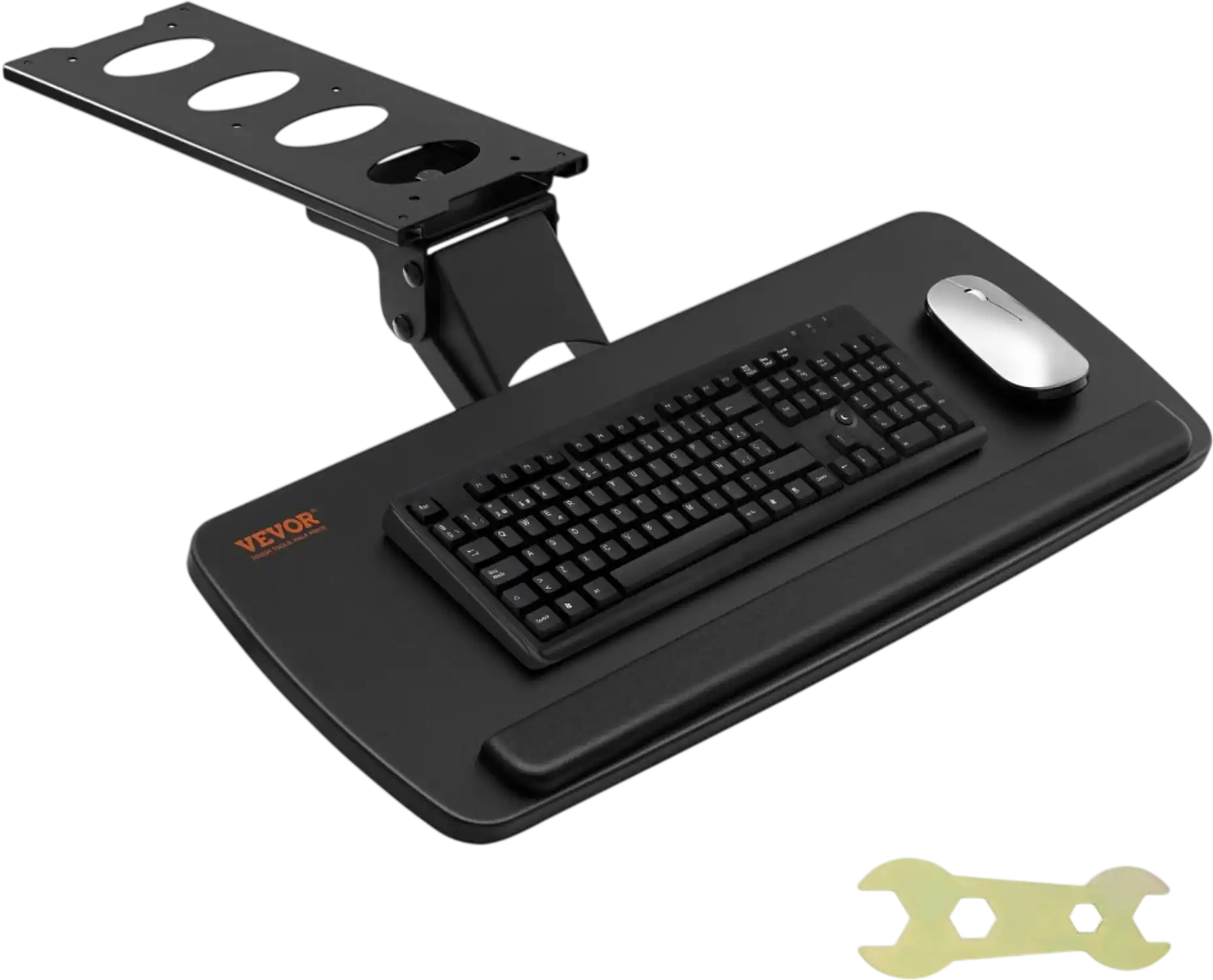 Vevor Keyboard Tray Adjustable Under Desk Slide-Out 25