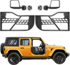 VEVOR Jeep Tube Doors, 2-Door, Hunting Style Jeep Tubular Door with Heavy-Duty Hinges & OE Latch, Jeep Doors with Rear View Mirrors, Fit for 2018-2024 Jeep Wrangler JL & 2020-2024 Jeep Gladiator JT