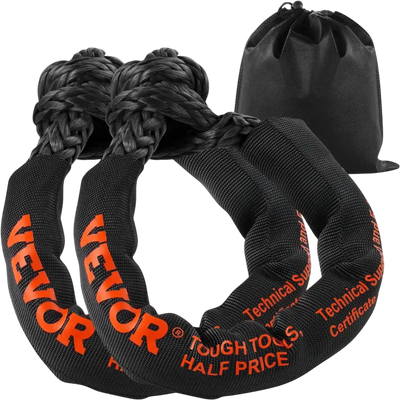 Vevor Tow Shackles Synthetic Soft Shackle Recovery Rope 1/2