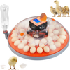 VEVOR 48 Egg Incubator, Incubators for Hatching Eggs, 360° Automatic Egg Turner with Temperature and Humidity Display, 48 Eggs Poultry Hatcher with ABS Transparent Shell for Chicken, Duck, Quail