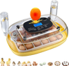 VEVOR 24 Egg Incubator, Automatic Egg Turner with LED Candler, Temperature & Humidity Control, 360° View Clear Window, Auto Water Refill, Poultry Eggs Incubators for Hatching Chicks Ducks Goose Quail