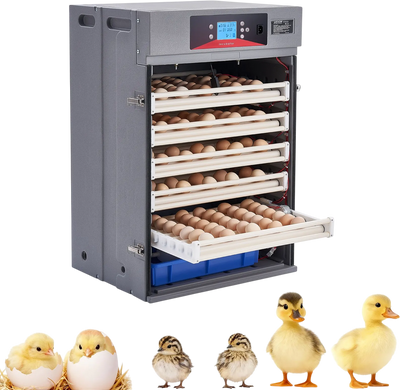 Vevor Egg Incubator 400 Capacity with Automatic Turning Temp and Humidity Control New