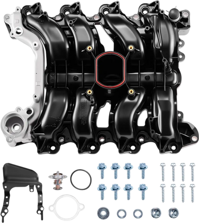 VEVOR Intake Manifold, with Gasket, Engine Intake Manifold Assembly Compatible with 2001-2011 Crown Victoria, Replace 615-175, 1L2Z-9424-EF, 1W7Z-9424-AB, 3W7Z-9424-AA, 3W7Z-9424-AD, 3W7Z-9424-AE