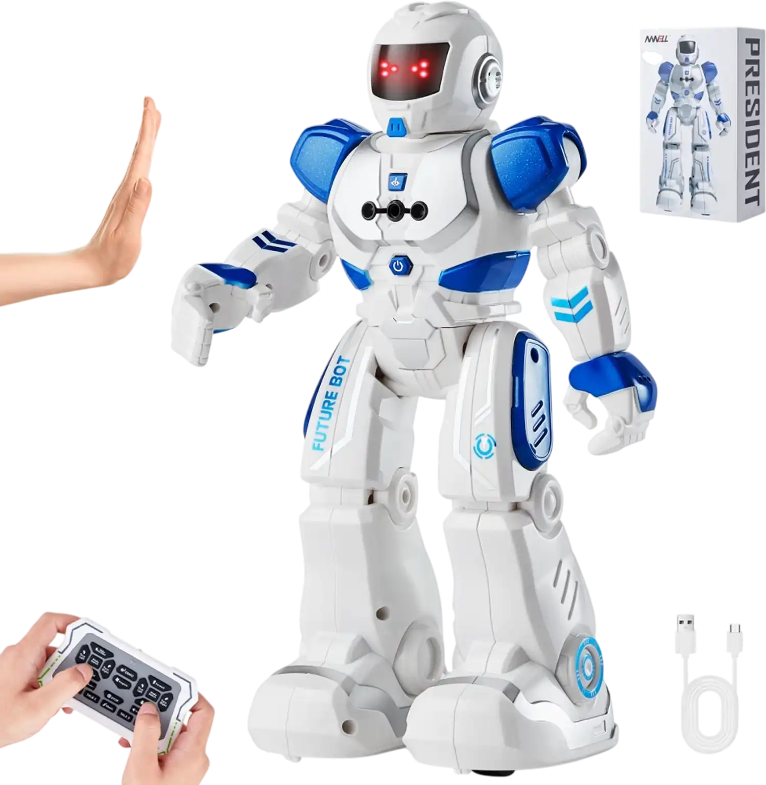 Vevor Robot Toy Gesture Sensing Programmable Remote Control Smart Robot New