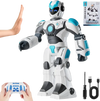 VEVOR RC Robot Toys for Kids, 2.4GHz Gesture Sensing Programmable Remote Control Smart Robot with Voice Control, Interactive Singing Dancing Robot for Age 6 7 8 10 12 Year Old Boys Girls Birthday Gift